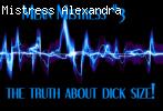 MEAN Mistress 3: the truth about dick size!