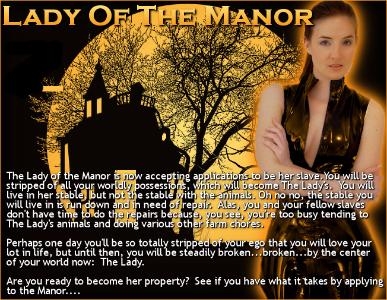 Lady of the Manor, Pt. 2